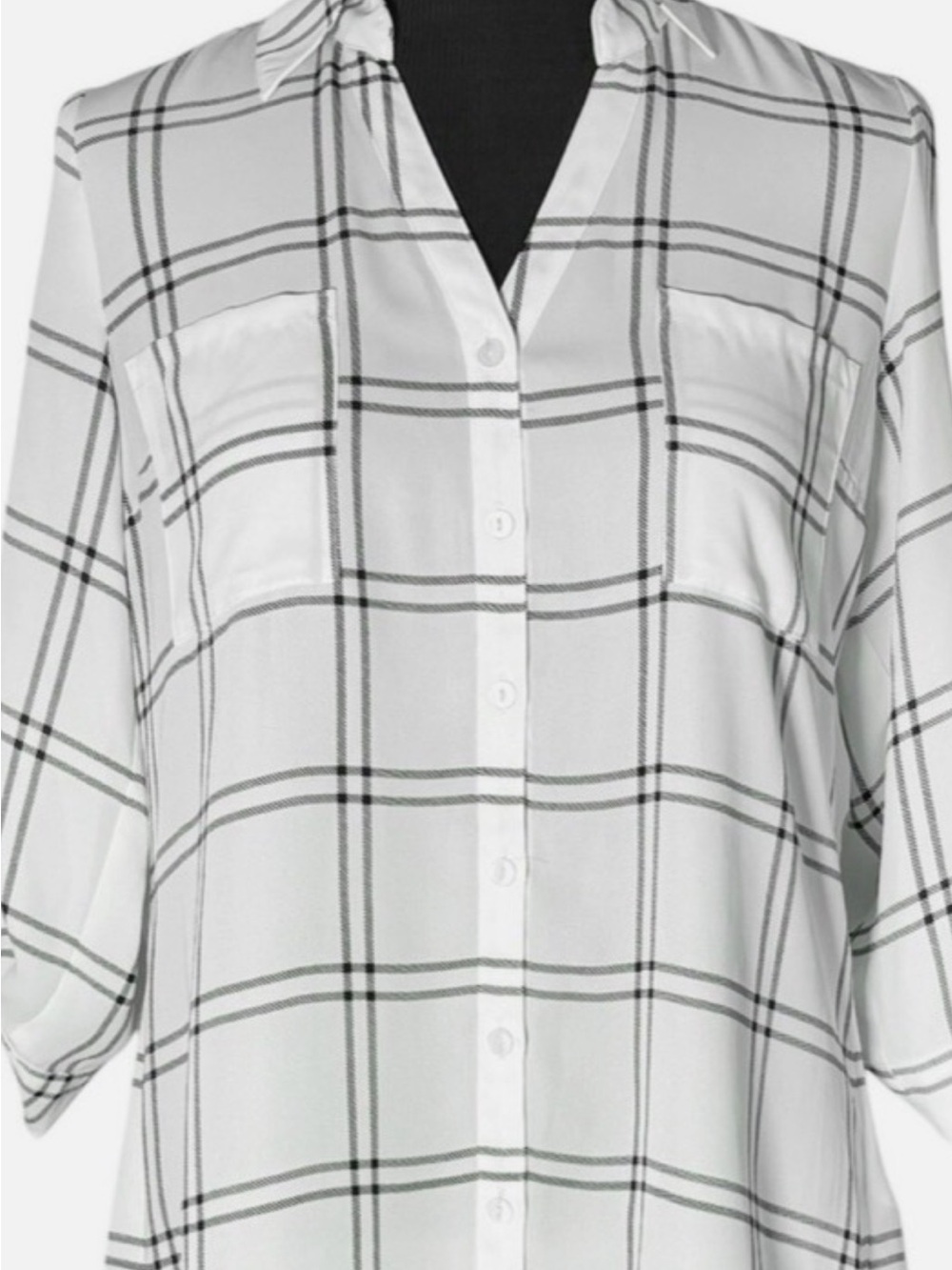 Fortune&Ivy Button-Up Women's Top